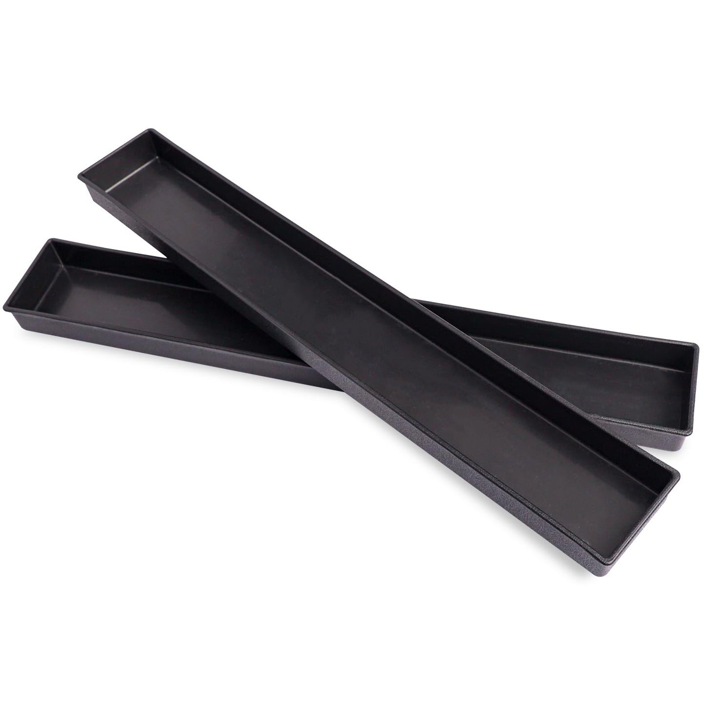 GUSTARIA American Mahjong Tiles Trays(Tiles not Included),2Pcs/Set,Plastic Trays with Lids,Mahjong Storage Box,Mahjong Accessories