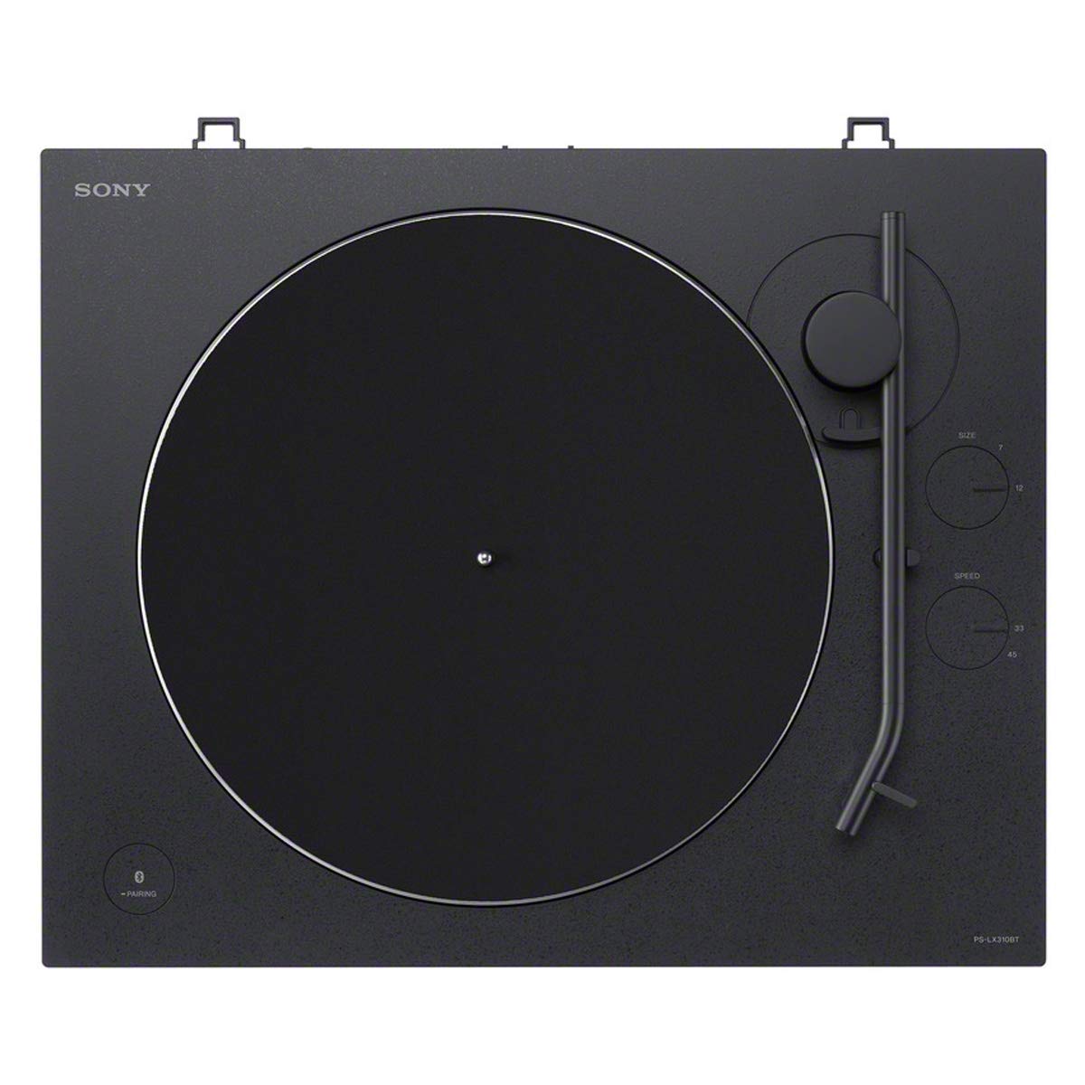 Sony PS-LX310BT Belt Drive Turntable: Fully Automatic Wireless Vinyl Record Player with Bluetooth and USB Output Black (SPEAKERS NOT INCLUDED)