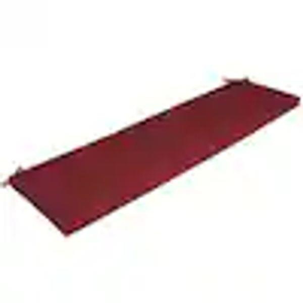 ARDEN Outdoor Bench Cushion - Ruby Red, Durable, Comfortable
