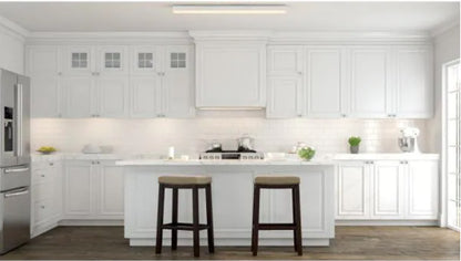 LED White Wraparound Ceiling Light  Low Profile 4 Ft. 3600 Lumens  Direct Wire 4000K Bright White