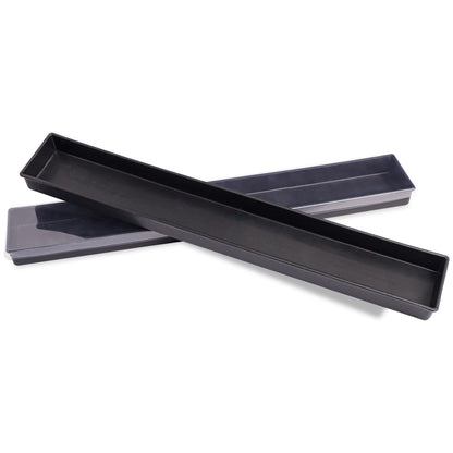 GUSTARIA American Mahjong Tiles Trays(Tiles not Included),2Pcs/Set,Plastic Trays with Lids,Mahjong Storage Box,Mahjong Accessories