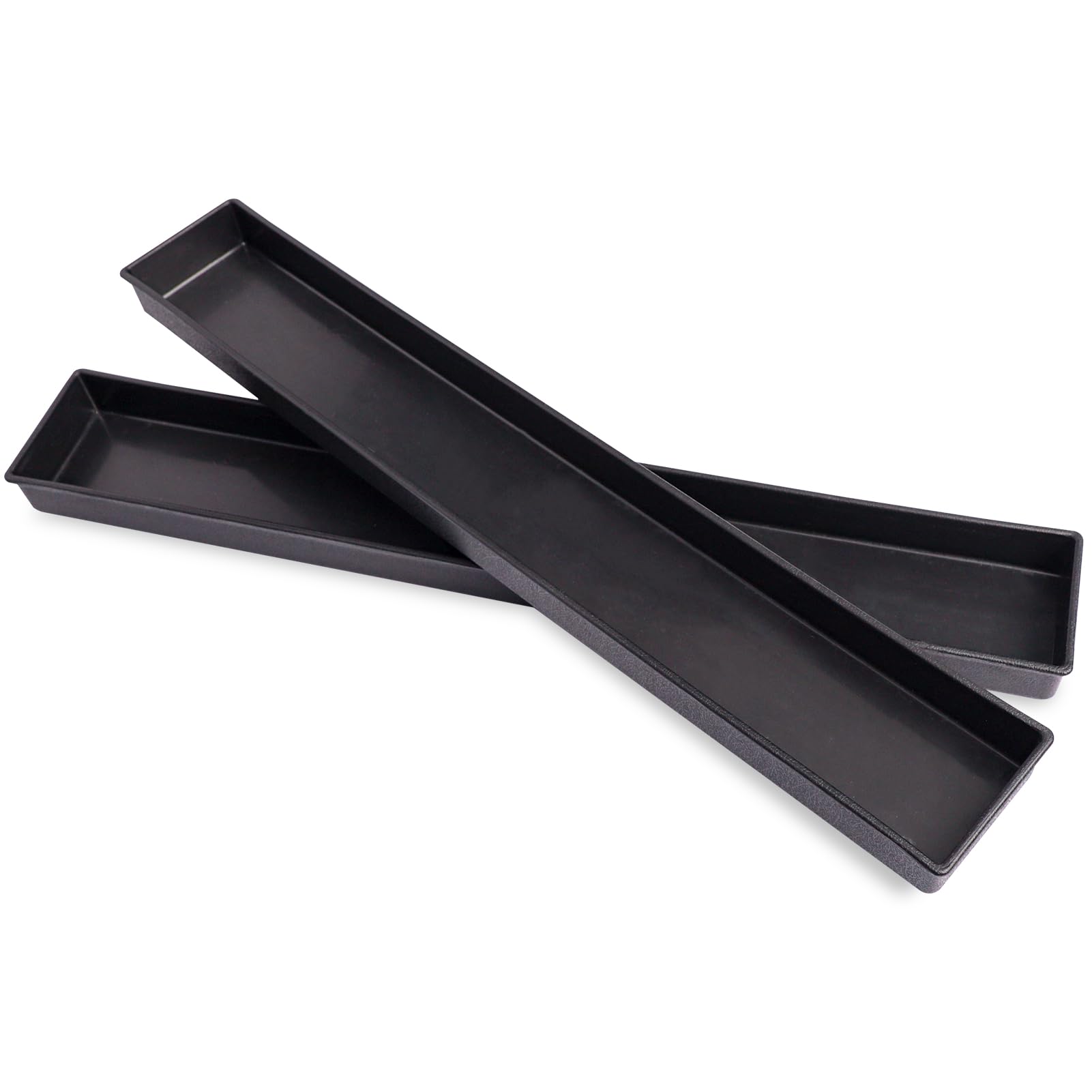 GUSTARIA American Mahjong Tiles Trays(Tiles not Included),2Pcs/Set,Plastic Trays with Lids,Mahjong Storage Box,Mahjong Accessories