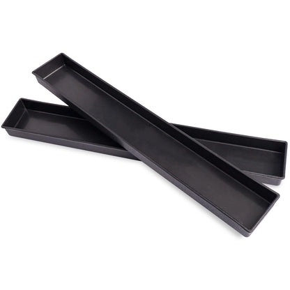 GUSTARIA American Mahjong Tiles Trays(Tiles not Included),2Pcs/Set,Plastic Trays with Lids,Mahjong Storage Box,Mahjong Accessories