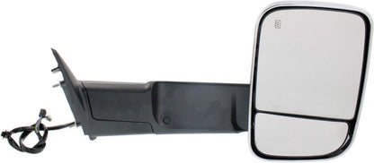 Garage-Pro Driver & Passenger Side Power Heated Towing Mirrors for Ram 2500 3500 2013-2018 Power Fold, Signal Light, Memory, Puddle Lamp, Chrome Glass, Towing Package, Blind Spot Mirrors 2 Pack