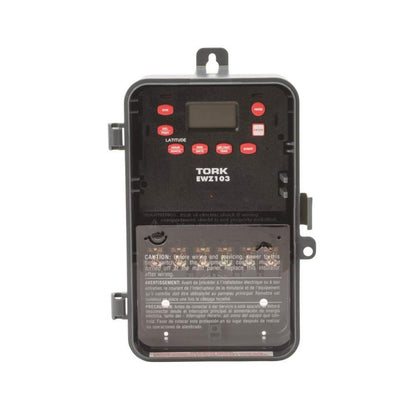 EWZ Series Multipurpose Control Astronomic 7 Day Time Switch, 120-277 VAC Input Supply, 1 Channel, DPST Output Dry Contact