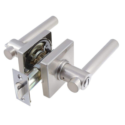 TOLEDO & CO INC CV1920GIUS15 Satin Nickel Girona Privacy Lever