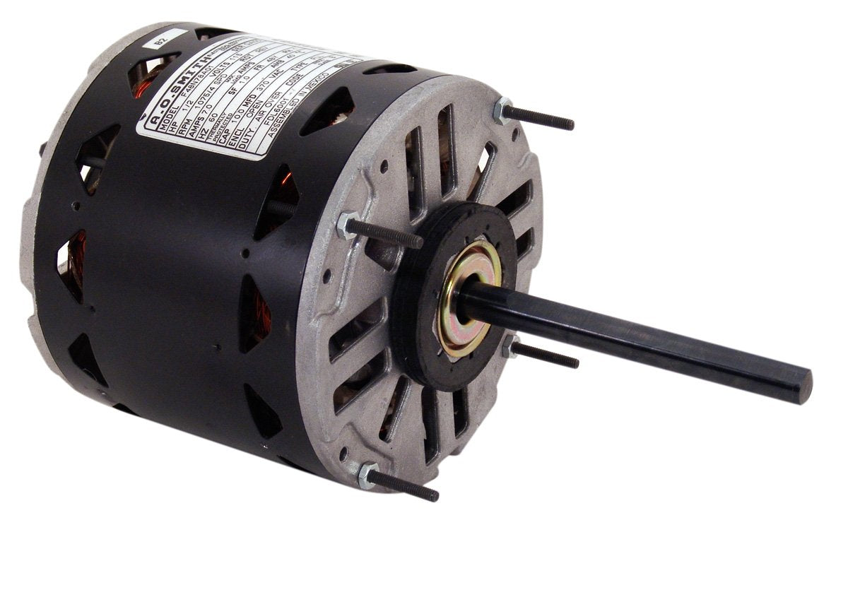 A.O. Smith FD6001 3/4 HP, 1075 RPM, 4 Speed, 208-230 Volts3.9-2.0 Amps, 48Y Frame, Ball Bearing Direct Drive Blower Motor