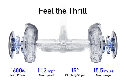 (NO CHARGER) Segway Ninebot S2 Electric Self-Balancing Scooter - Master Your Commute w/t 11.2 mph Max. Speed, 21.7 Mi Range, 10.5â€ Off Road Tires, Compatible w/t Gokart Kit, UL-2272 Certified