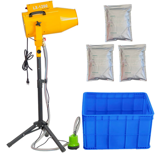 LANGXUN 2025 Upgrade Foam Machine for Party, 1200W High Power Foam Cannon Bubble Machine, Outdoor Summer Pool Party Water Toys for Adults & Kids, Birthdays Celebrations and Backyard Events