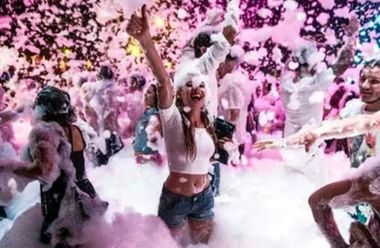 LANGXUN 2025 Upgrade Foam Machine for Party, 1200W High Power Foam Cannon Bubble Machine, Outdoor Summer Pool Party Water Toys for Adults & Kids, Birthdays Celebrations and Backyard Events