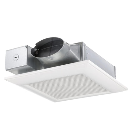 Panasonic WhisperValue Ceiling/Wall Mount Bathroom Exhaust Fan, 50-80-100 CFM, FV-0510VS1