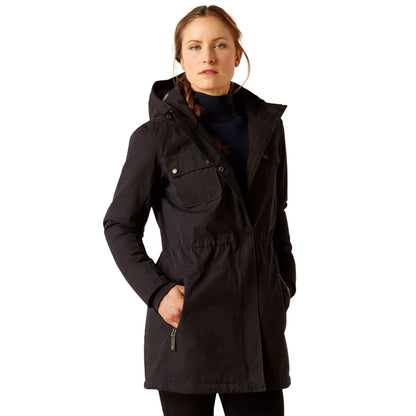 ARIAT Women's Argentium Parka - Black, Large