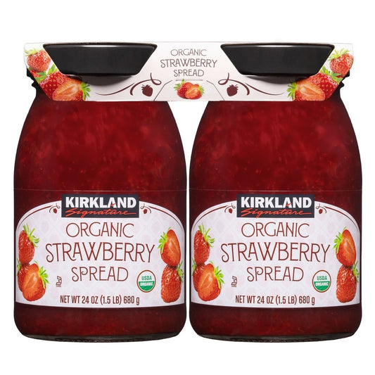 Kirkland Signature Organic Strawberry Spread, SINGLE