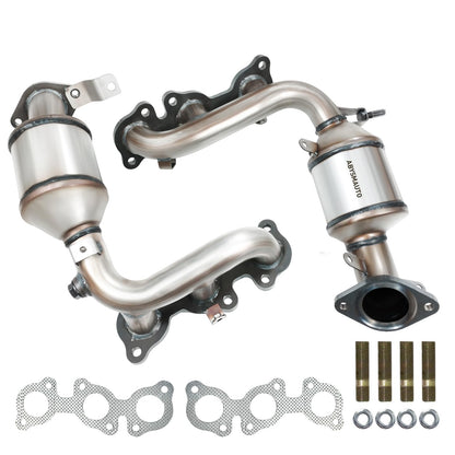 ABYSMAUTO Catalytic Converter Compatible with Toyota Sienna 2004 2005 2006 2006 3.3L Toyota Highlander 2004-2007 3.3L Exhaust Mainfold Direct-fit Euro IV 16392 16394 (EPA Compliant)