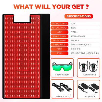 Red-Light-Therapy Infrared Therapy or Infrared Light Therapy Device