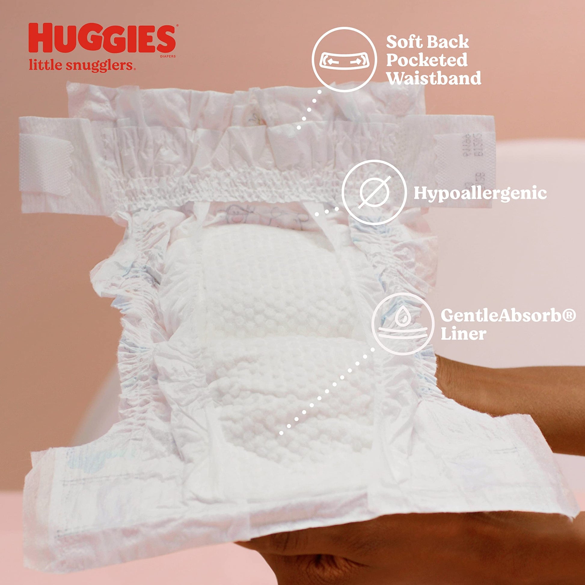 Huggies Little Snugglers Baby Diapers, Size 1, Mega Colossal, 168 Ct (Packaging may vary)