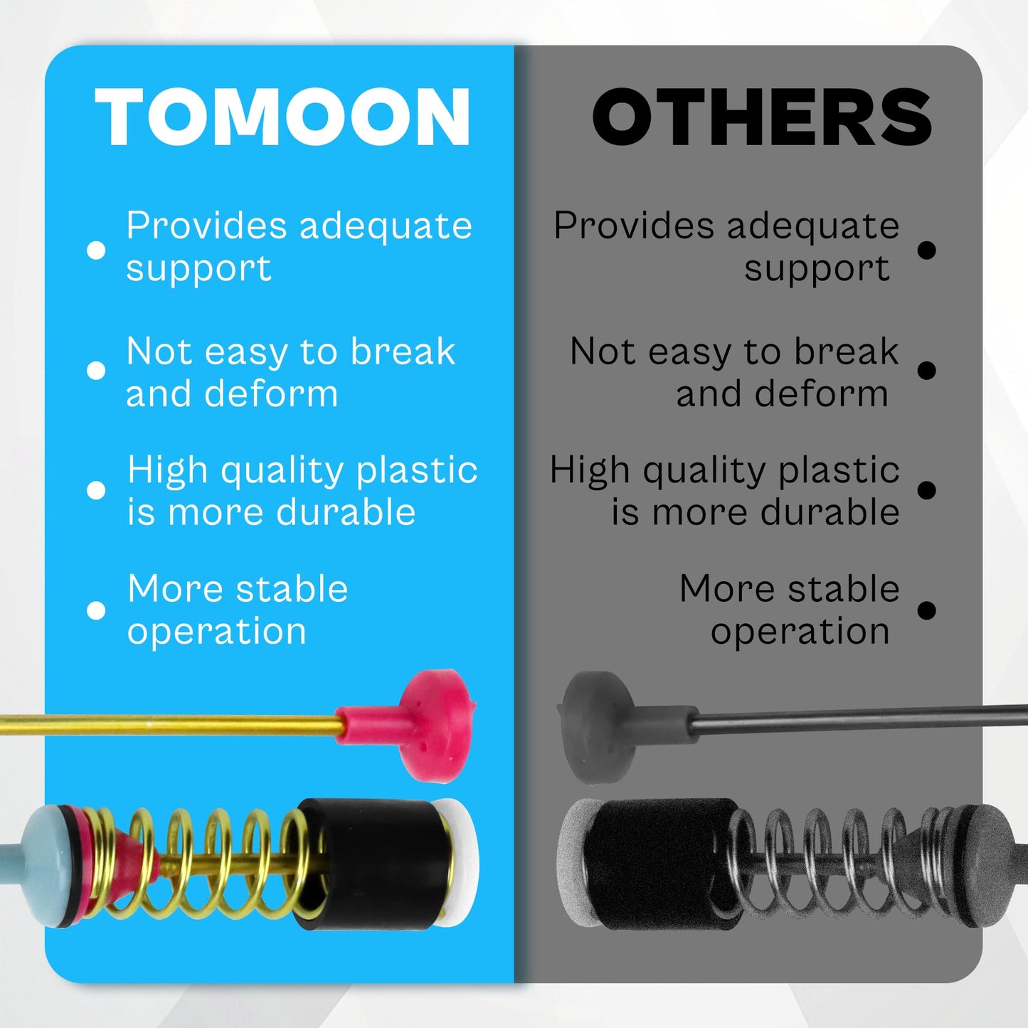 ð—¡ð—˜ð—ª Suspension Rods for Sam-sung Top Load Washer WA50R5200AW/US WA45N3050AW/A4 WA45T3200AW/A4 WA50R5400AV/US WA45T3400AW/A4 - Replace DC97-16350U DC97-16350T DC97-16350S