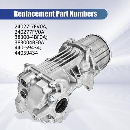 38300-4BF0A Rear Differential Assembly Fits for Nissan Rogue AWD 2014-2020 / Rogue Sport AWD 2017-2021, Fits for Nissan Murano AWD 2015-2021 5.173 Ratio Replace# 383004BF0A 24027-7FV0A