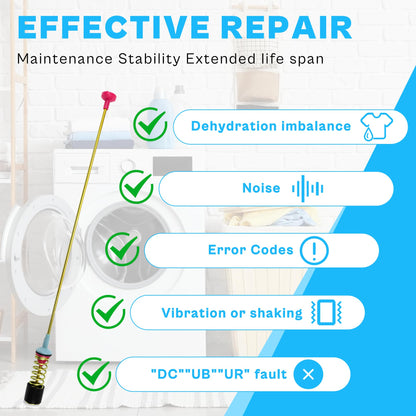 ð—¡ð—˜ð—ª Suspension Rods for Sam-sung Top Load Washer WA50R5200AW/US WA45N3050AW/A4 WA45T3200AW/A4 WA50R5400AV/US WA45T3400AW/A4 - Replace DC97-16350U DC97-16350T DC97-16350S