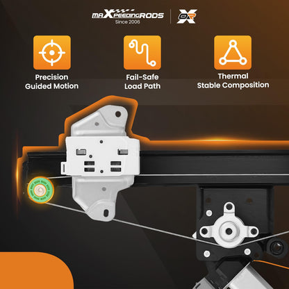 maXpeedingrods Window Regulator & Motor Front Right for Nissan Sentra Sedan 2013-2019 1.8L 1.6L