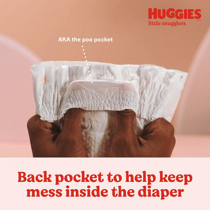 Huggies Little Snugglers Baby Diapers, Size 1, Mega Colossal, 168 Ct (Packaging may vary)
