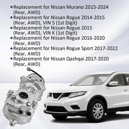 38300-4BF0A Rear Differential Assembly Fits for Nissan Rogue AWD 2014-2020 / Rogue Sport AWD 2017-2021, Fits for Nissan Murano AWD 2015-2021 5.173 Ratio Replace# 383004BF0A 24027-7FV0A
