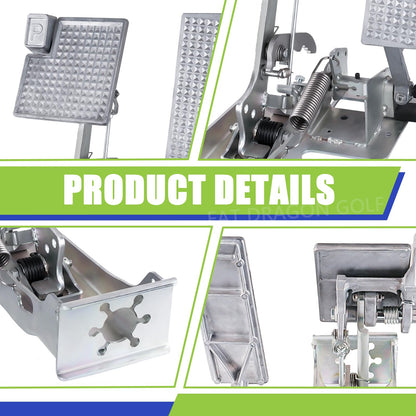 Panglong Golf Cart Electric Brake Pedal Assembly Dual Brake Cable,Suitable for Yamaha 2014-Up Golf Cart,OEM JW9-F7850-30,JW9-F7850-31,JW9-F7850-33-00,JOH-F7850-03-00,JOH-E7850-20-00,TOH-F7850-21-00