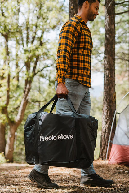 Solo Stove Bonfire 19.5" Smokeless Fire Pit with Removable Ash Pan | Portable Outdoor Fire Pit | Stainless Steel - Wood Burning Lightweight Fireplace | Ideal for 4-6 People, 20 lbs