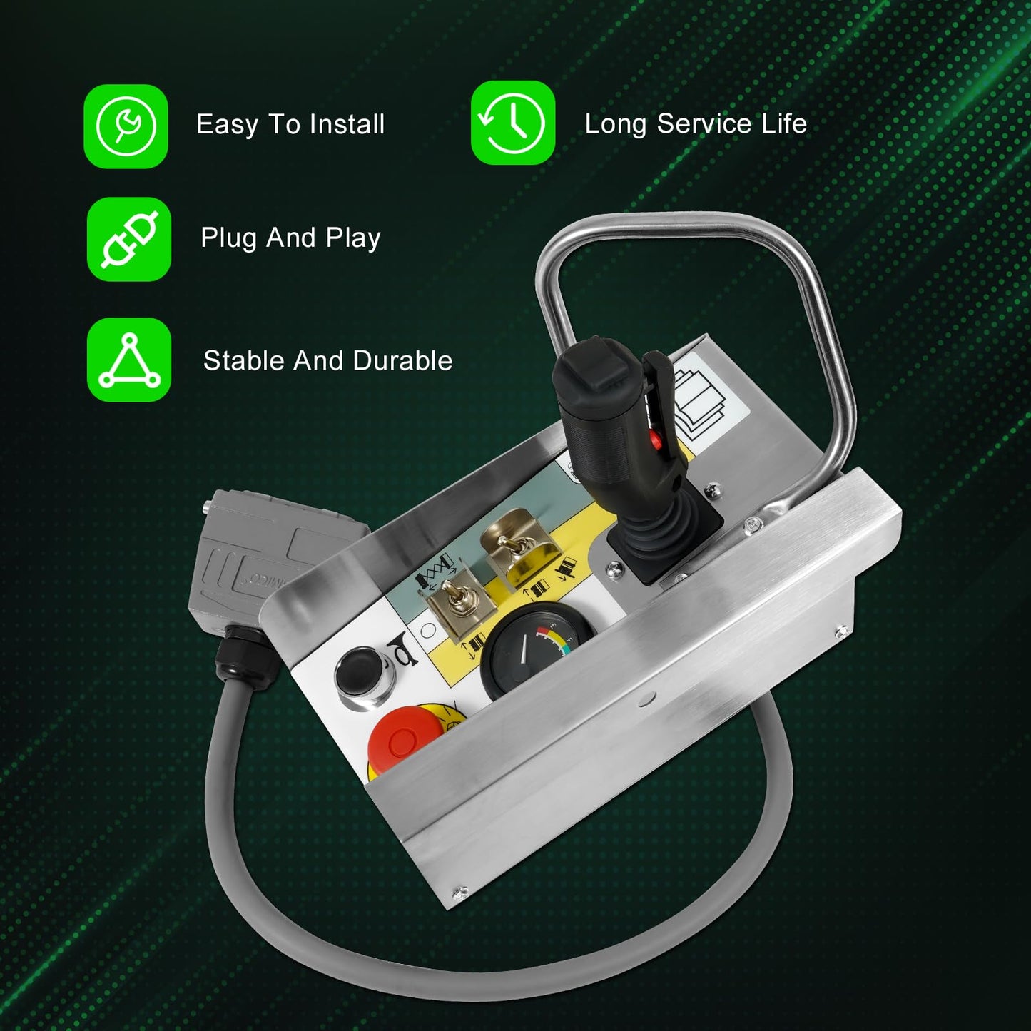 LEAPTREND 156879 Control Box Fit for Skyjack Scissor Lift SJIII 3215 3219 3220 3226 4620 4626 4632 6826 6832 Replace 156991