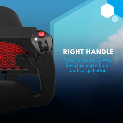 Honeycomb Alpha Flight Controls Yoke & Switch Panel