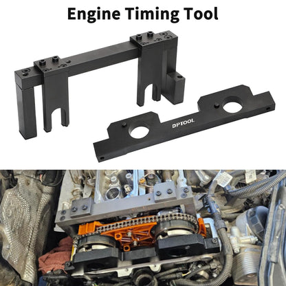 DPTOOL Camshaft Timing Flywheel Holder Tool Fuel Injector Remover Kit Compatible with BMW N20 N26 Engine