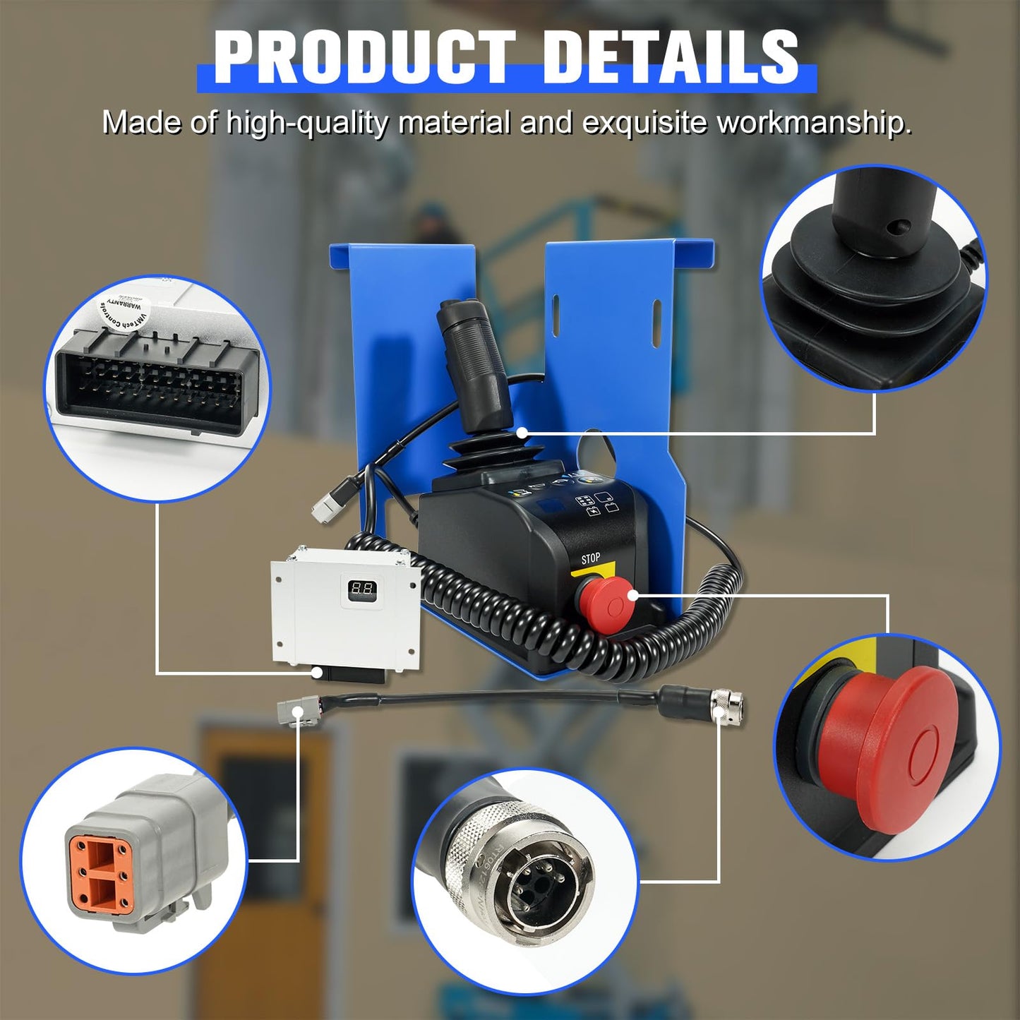 loosoo 105295 105295GT Control Box Update Kit with ECU Compatible with Genie Gen 1 to Gen 5 Scissor Lift GS-1530 GS-1930 GS-2032 GS-2046 GS-2632 GS-2646 GS-3246