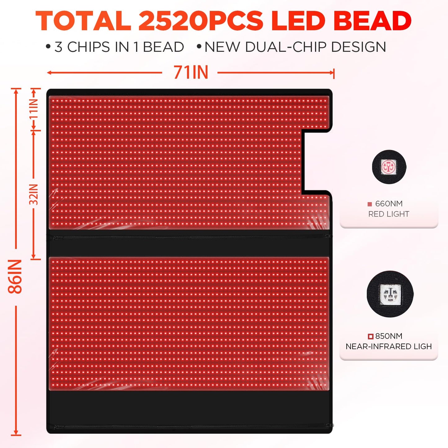 Red-Light-Therapy Infrared Therapy or Infrared Light Therapy Device