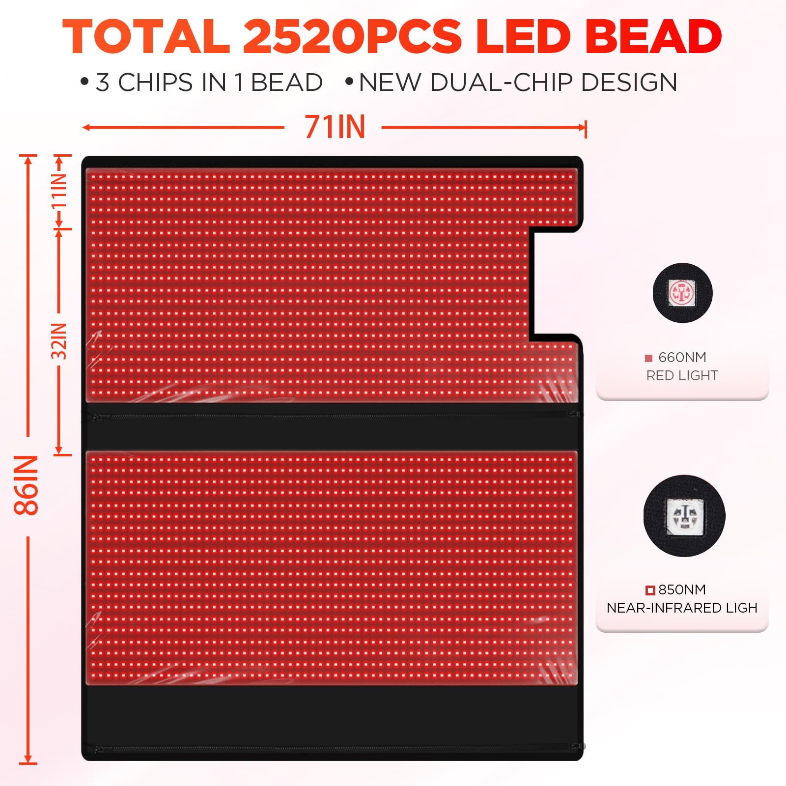 Red-Light-Therapy Infrared Therapy or Infrared Light Therapy Device