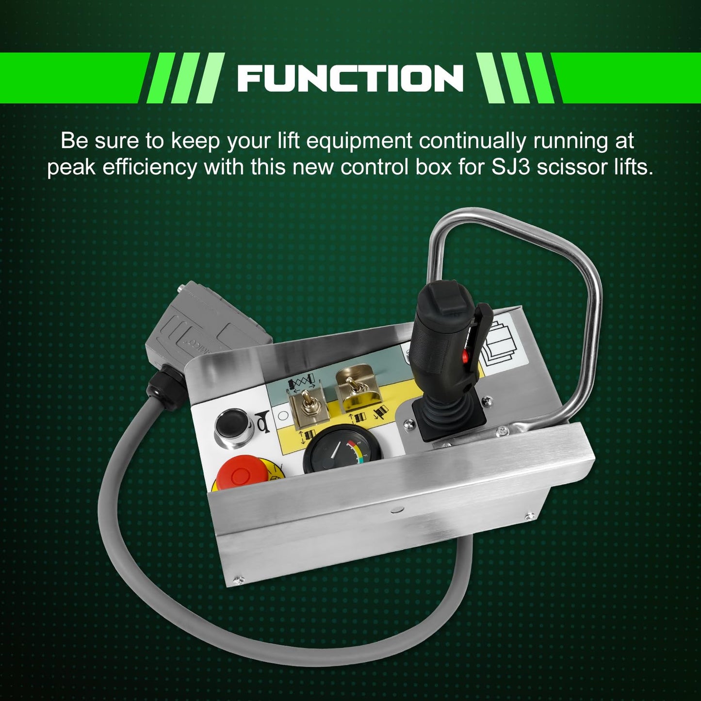 LEAPTREND 156879 Control Box Fit for Skyjack Scissor Lift SJIII 3215 3219 3220 3226 4620 4626 4632 6826 6832 Replace 156991