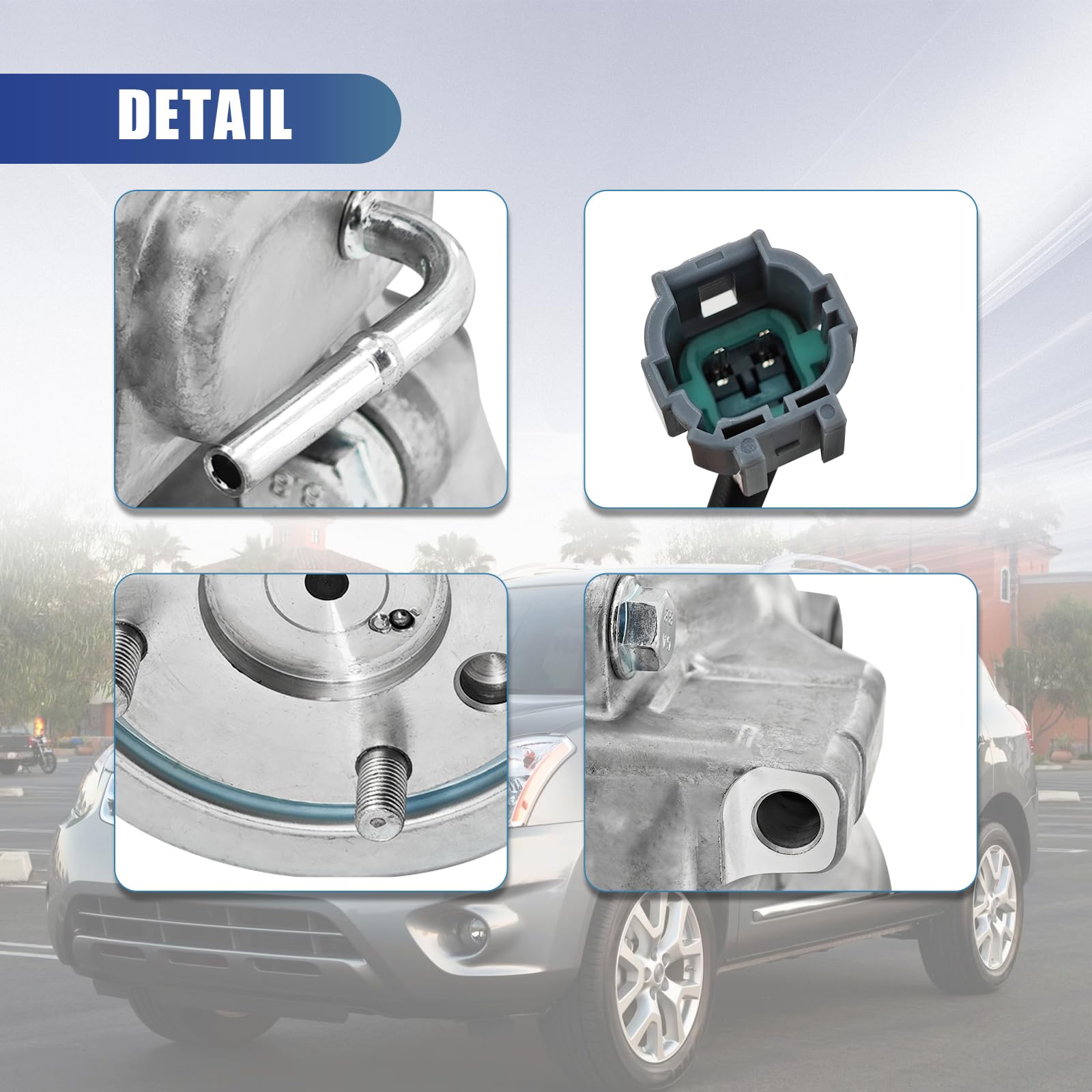 38300-4BF0A Rear Differential Assembly Fits for Nissan Rogue AWD 2014-2020 / Rogue Sport AWD 2017-2021, Fits for Nissan Murano AWD 2015-2021 5.173 Ratio Replace# 383004BF0A 24027-7FV0A