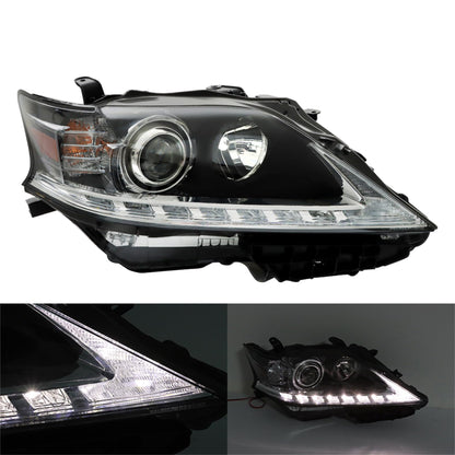 WFLNHB Headlights Assembly Replacement for 2013-2015 Lexus RX350 RX450h Headlights with DRL Set Driver ï¼† Passenger Side