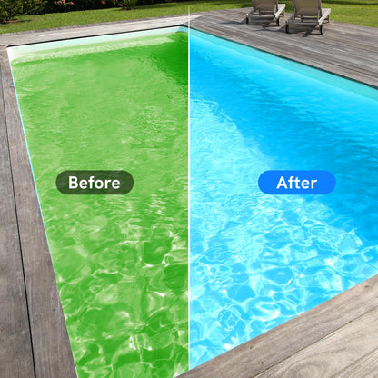 Ecoraiser Saltwater Pool Chlorine Generator Cell, Low Maintenance & Energy Efficient Pool Saltwater System for Above Ground &Inground Pools Up to 25,000 Gallons, Cell Salt 11