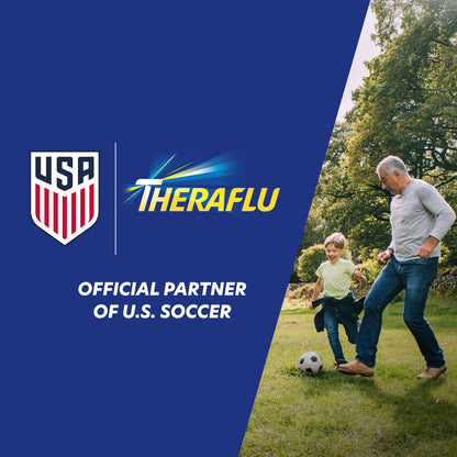 Theraflu Nighttime Severe Cold Relief Honey Lemon Flavor Powder - 6 Ct