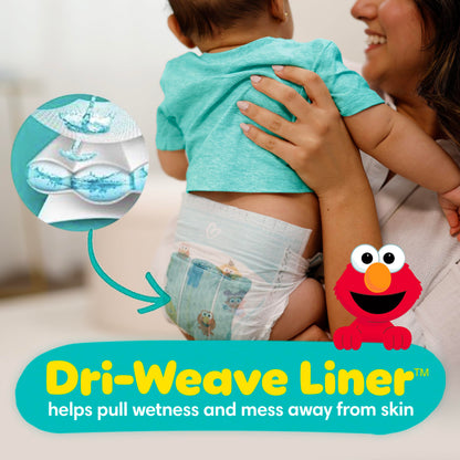 Pampers Baby Dry Disposable Diapers, Size 1, 252 Count, ONE MONTH SUPPLY