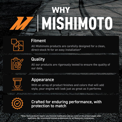 Mishimoto MMRAD-XJ-89 Performance Aluminum Radiator, Compatible with Jeep Grand Cherokee XJ, 1989-2001