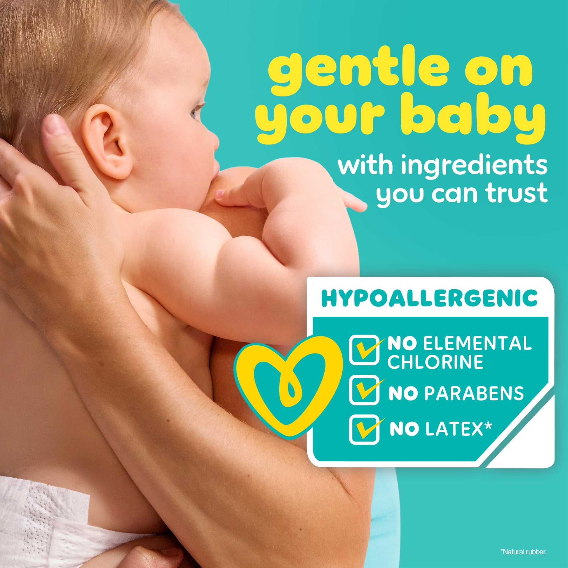 Pampers Baby Dry Disposable Diapers, Size 1, 252 Count, ONE MONTH SUPPLY