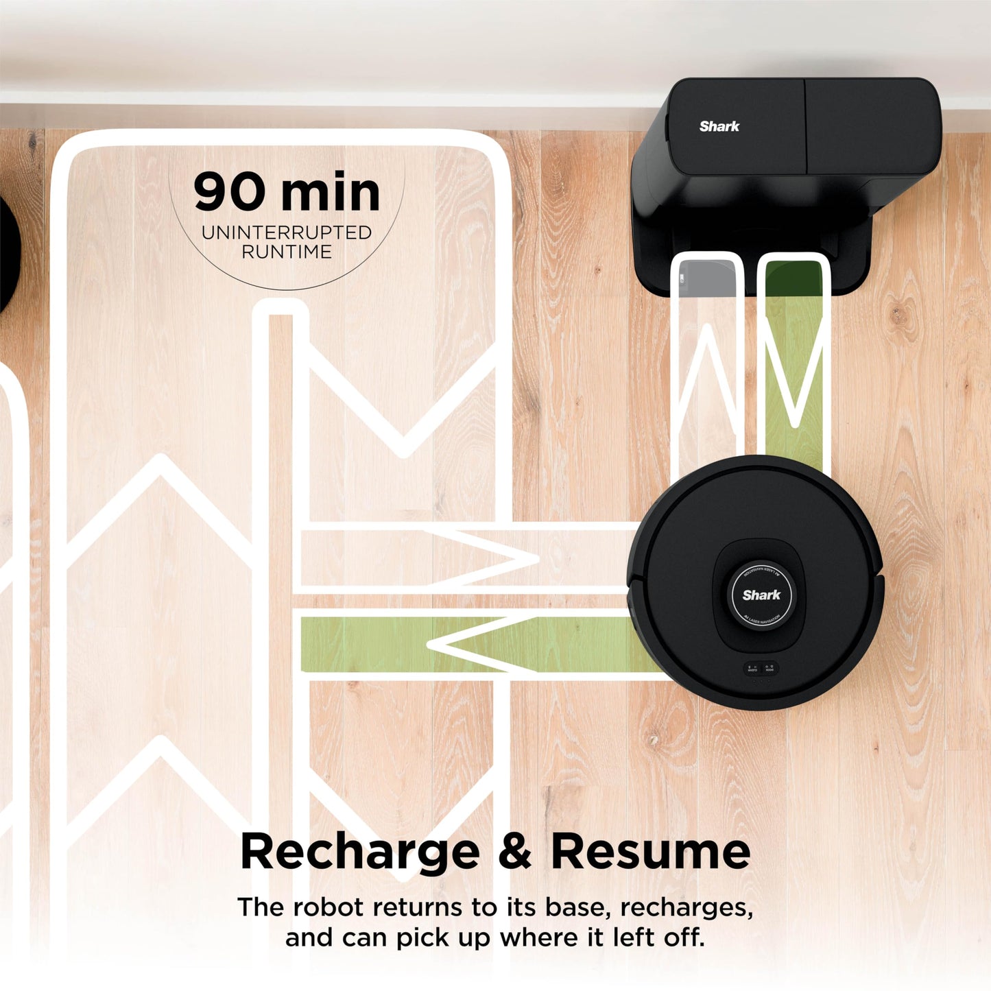 Shark AV2501S AI Ultra Robot Vacuum, with Matrix Clean, Home Mapping, 30-Day Capacity HEPA Bagless Self Empty Base, Perfect for Pet Hair, Wifi, Dark Grey