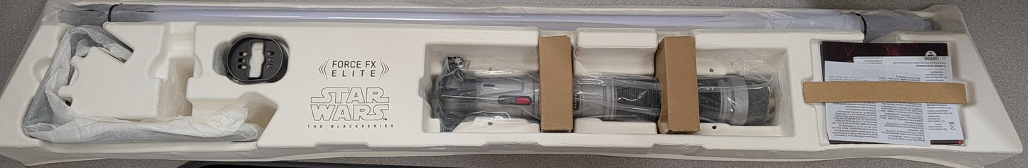 STAR WARS The Black Series Baylan Skoll Force FX Elite Electronic Lightsaber with Advanced LED and Sound Effects, Ages 14 and Up