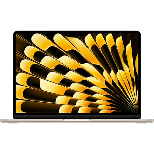 Apple 2025 MacBook Air 13-inch A3240, 256GB Starlight battery cycle count 13 Model A3240