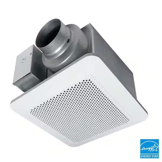 Panasonic WhisperChoice DC - Pick-A-Flow Exhaust Fan, 80/110 CFM, Flex-Z Fast Bracket, Ceiling Mount